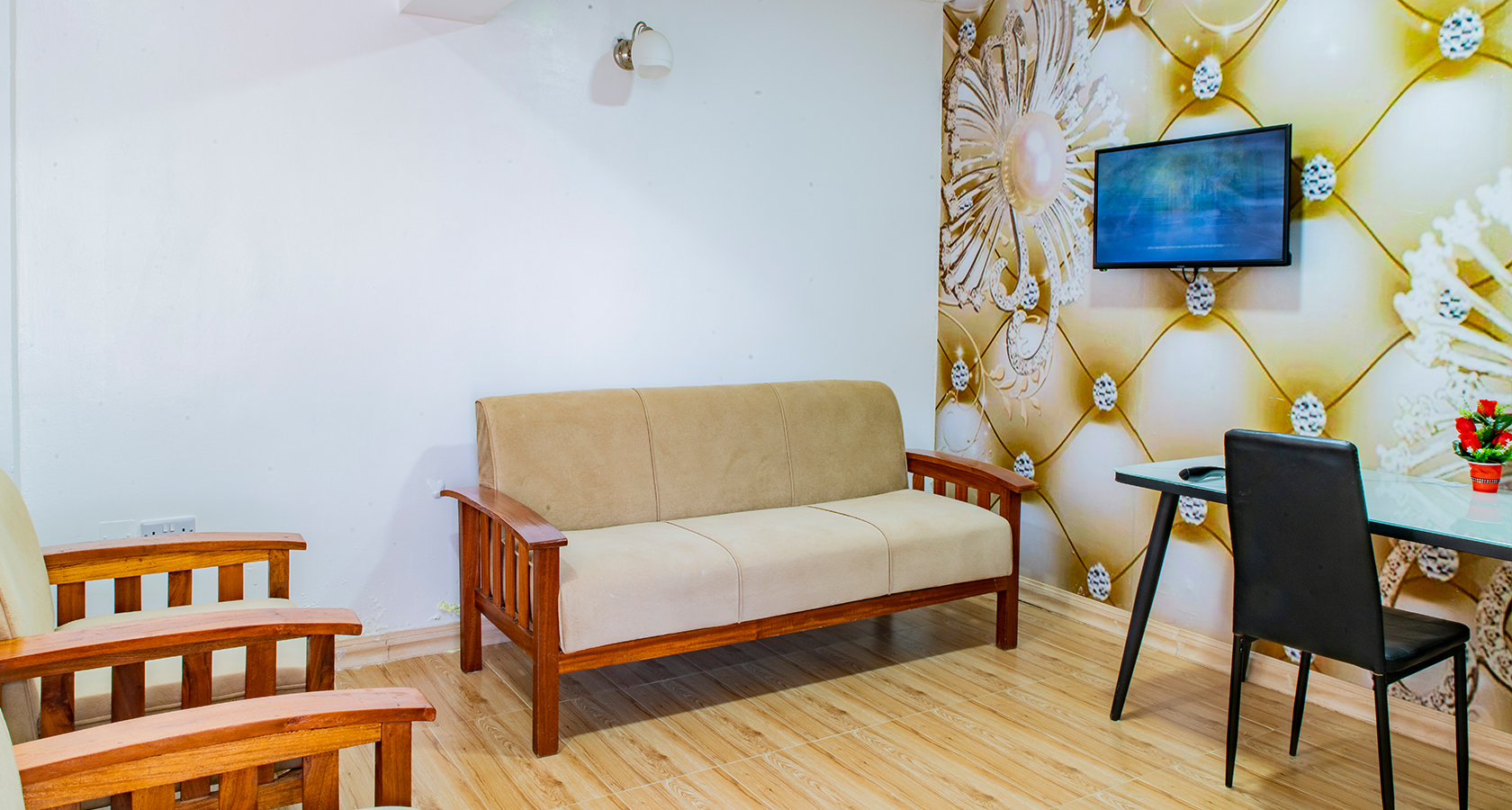 Wintry Mountain Landscape